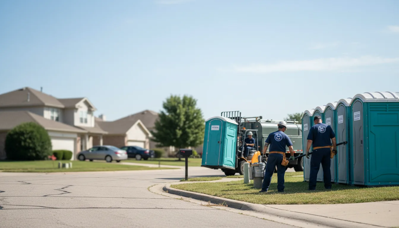 Porta Potty Rental in Brodheadsville, PA near me